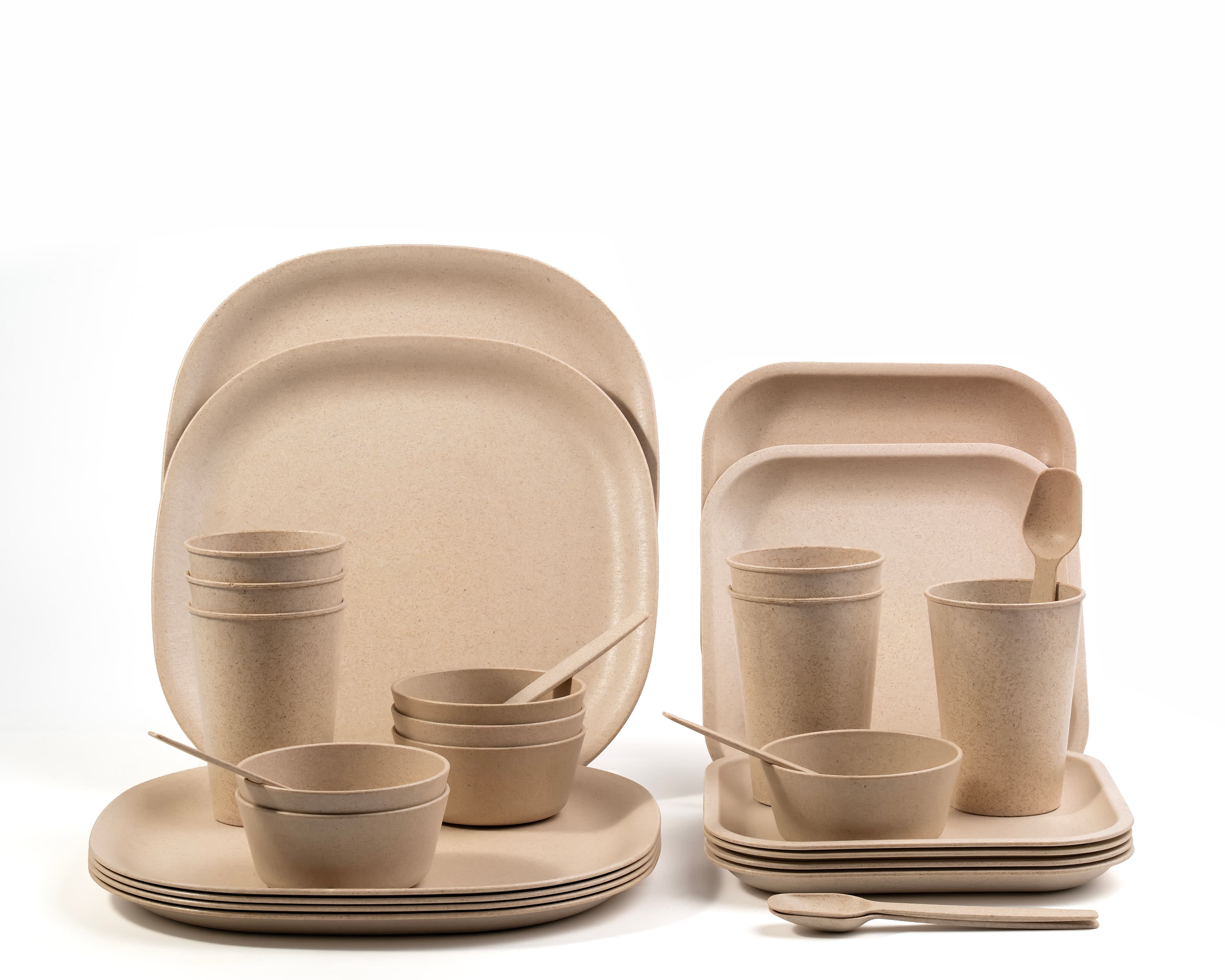 Ricehusk Dinner Set1